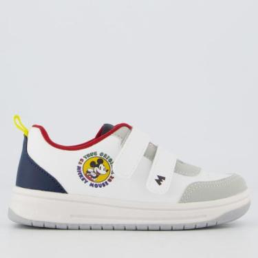 Imagem de Tênis Disney Mickey Infantil Branco, 25