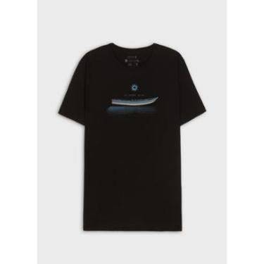 Imagem de T-shirt slim vintage barco caiçara 02 OSKLEN-Masculino