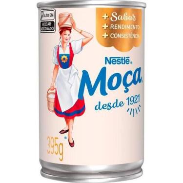 Imagem de Leite Condensado Moça Integral Lata com 395g
