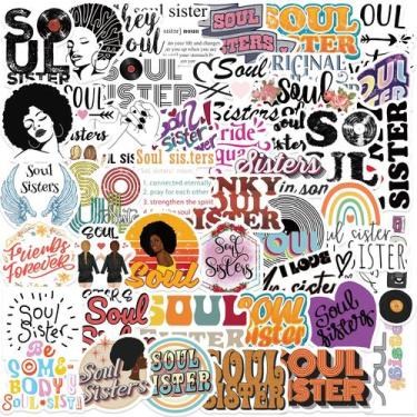 Imagem de Pacote de adesivos, garrafa de água Emotional Support, 50 unidades - y