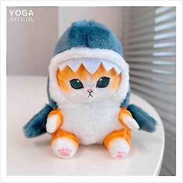 Imagem de Pingente de boneca de pelúcia Cat Shark Fried Shrimp 13 cm - Born Pret