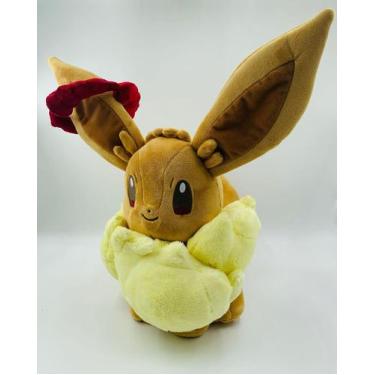 Imagem de Boneca de pelúcia Pokémon Eevee 35 cm de pelúcia para crianças de 7 an