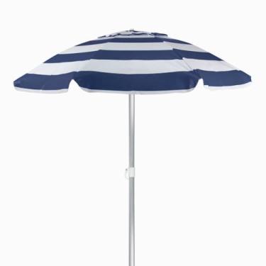 Imagem de Bel - Guarda-Sol 1,60m em Bagum e Alumínio Listrado Cores Sortidas