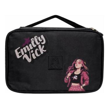 Imagem de Estojo Emilly Vick Jumbo Escolar Aulas Meninas Top - Outras Marcas