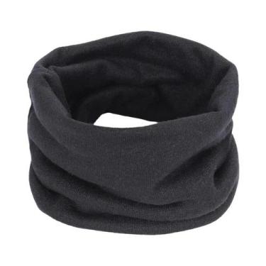 Imagem de Cachecol De Inverno Em Cashmere Unissex Para Crianças, Tricotado E Elá