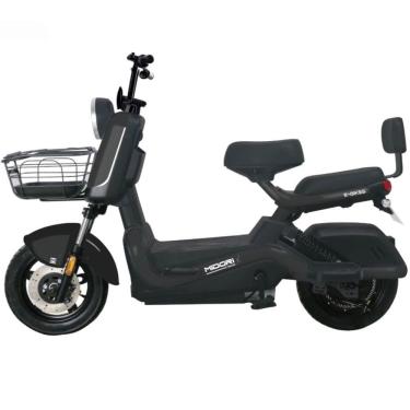 Imagem de Bicicleta Elétrica Scooter Autopropelida Freio a Disco 650W 48V MD-20 Preta Midori