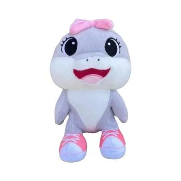 Imagem de Boneco De Pelúcia Tubarão Kawaii Macio E Fofo, Brinquedo De Pelúcia An