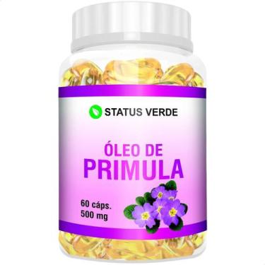 Imagem de Óleo de Primula Natural 60 Cáps 500mg - Suplemento Natural