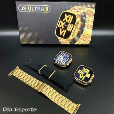 Imagem de Relógio Inteligente JS Ultra 9 Plus Feminino Masculino Sport Watch Pró