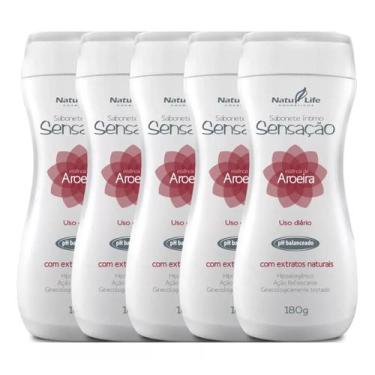 Imagem de Combo Sabonete Íntimo Sensação Essência de Aroeira - 5 unidades - Natu