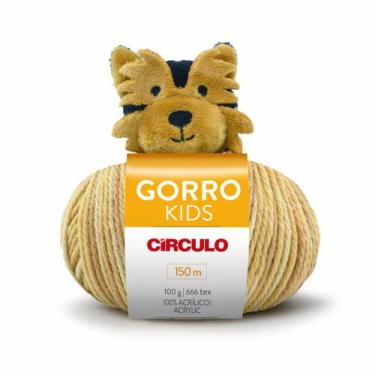 Imagem de Gorro Kids 100g - Círculo, 9308, Dog fred