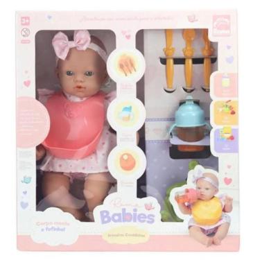 Imagem de Boneca Babies Minha Primeira Comidinha Roma - Roma Brinquedos