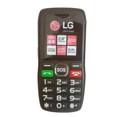 Imagem de Celular LG 4G Dual Chip Botão SOS, Lanterna