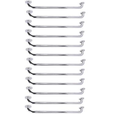 Imagem de Barra de Apoio Ideal Importados BSL3420 Acessibilidade Aço Inox 80cm Kit 12 Unidades