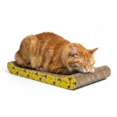 Imagem de Arranhador para Gato Madeira Sisal Caminha Esteira PET - Jr Toys, Amar