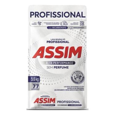 Imagem de Sabão em Pó Profissional Assim 5,6Kg