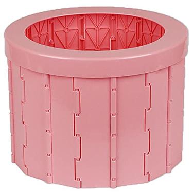 Imagem de GQYYS Banqueta portátil dobrável para carro ao ar livre, acampamento, vaso sanitário, carro, vaso sanitário, design ergonômico, para acampamento, caminhadas, viagens longas e congestionamento de trânsito, lavável