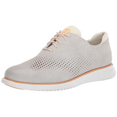 Imagem de Cole Haan Tênis de corrida masculino, Camurça cogumelo ostra, 11.5 Wide