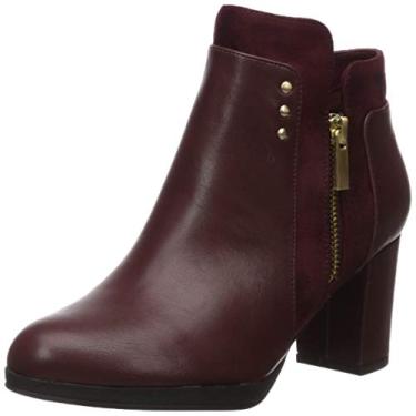 Imagem de Bella Vita Bota feminina Loyal II de salto, Borgonha, 6.5 Narrow