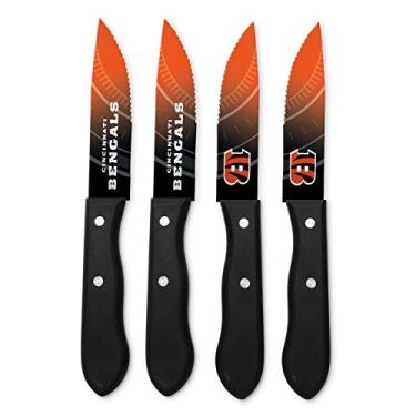 Imagem de Conjunto de 2 peças de facas de entalhe The Sports Vault NFL, Team Colors, 9.75"