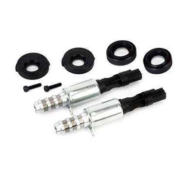 Imagem de Válvula de compressão variável VCT da Camshaft substitui 8L3Z-6M280-B - Serve para Ford Expedition, F150, Mustang, Sport Trac, F250, F350, F450 Super Duty 3V 5.4L, 5.4, 4.6 - Inclui 2 solenoides e vedações de câmera