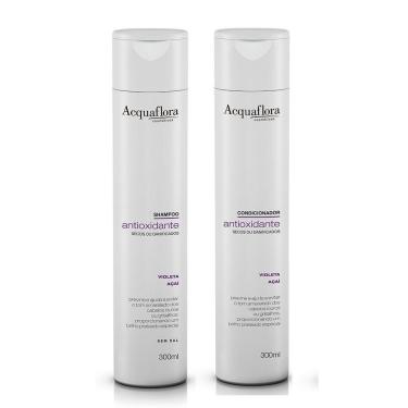 Imagem de Acquaflora Antioxidante Secos ou Danificados Kit Shampoo e Condicionador