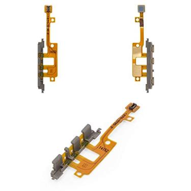 Imagem de Peças de reparo de cabo flexível compatíveis com Sony D5503 Xperia Z1 Compact Mini, (botão de início, botão de som, com componentes)