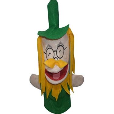 Imagem de FANTOCHE DE MÃO VISCONDE DO SÍTIO DO PICAPAU- 26X14CM - TIA PAULA FANTOCHES (VERDE, 26X14)