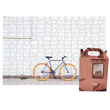 Imagem de 4 Quebra-Cabeça Bicicletas cognitivo para idosos 40 peças