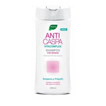 Imagem de Shampoo Anticaspa Vitacomplex For Woman 200ml Pharma 