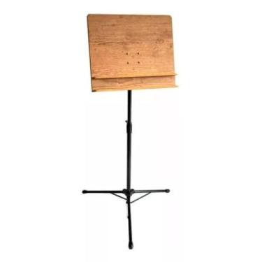 Imagem de Saty Suporte para Partitura Maestro 5050-M com Madeira e Porta-Batuta