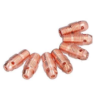 Imagem de TIG Collets Corpo, 20 peças 2,4 mm 13N24 kit de acessórios consumíveis de tocha de soldagem para PTA para soldador