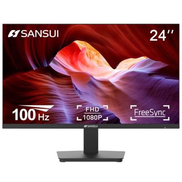 Imagem de Monitor sansui ES-24F2 24 fhd 100 Hz hdmi vga vesa