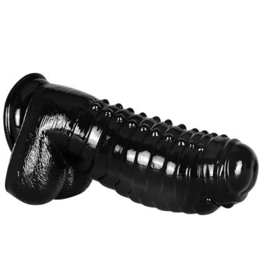 Imagem de Monstro de grandes dimensões vibradores realista vibrador pvc grosso anal plug buttplug ânus com ventosa grande massageador brinquedos sexuais para homens mulheres iniciantes