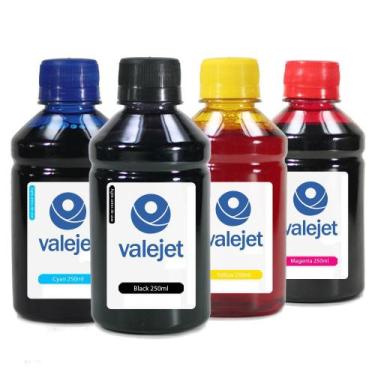 Imagem de 4x Tintas 250ml Compatível L395 L3110 L3150 Valejet