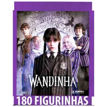Imagem de Wandinha Addams Kit 180 Figurinhas Inspirada Série Netflix - Panini, W
