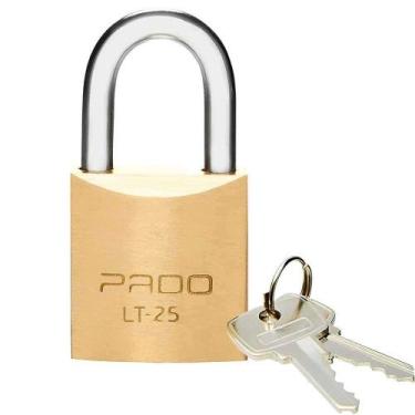Imagem de Cadeado de 25 mm Mesmo Segredo com 2 Chaves PADO
