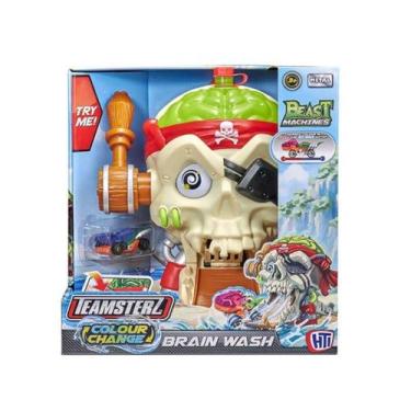 Imagem de Pista Lavagem Cabeça do Pirata Brain Whash Teamsterz Fun - Fun Brinque