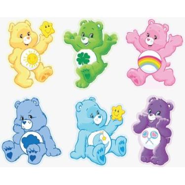 Imagem de Kit Display de Mesa 6 Pçs Festa Ursinhos Carinhosos Novo MDF - Juju Br