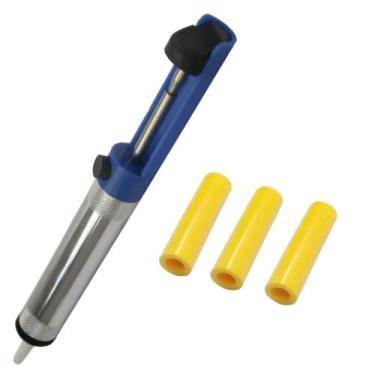 Imagem de Kit Sugador Solda Alumínio + Protetor Camisinha Silicone 4pç - Mastert