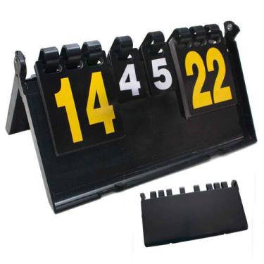 Imagem de Placar De Mesa Contador De Pontos Marcador Manual Dobrável - CARLOS