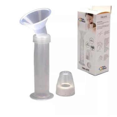 Imagem de Bomba de Tira Leite Materno 100 ml Silicone Extrator Pais e Filhos - P