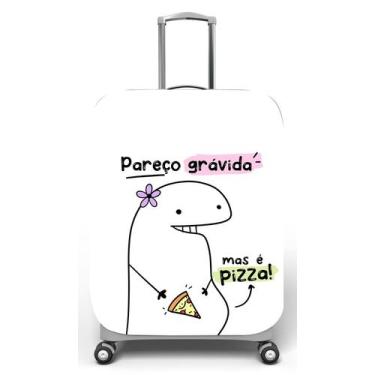 Imagem de Capa para mala de viagem G, medidas max C48x A75 x P29cm Flork Pareço 