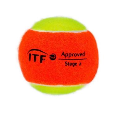 Imagem de Bola beach tennis mormaii premium kit com 3  31312308, Laranja, Verde 