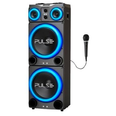 Imagem de Caixa de Som Torre Double Pulse SP515 15 pol" LED 3500w - 1 Mic