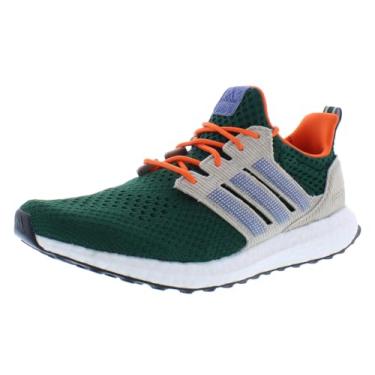 Imagem de adidas Originals Ultraboost masculino, Verde/cinza-acinzentado/laranja, 42 BR