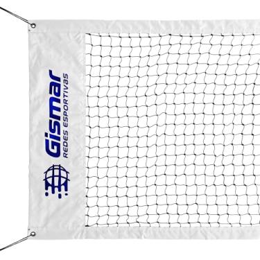 Imagem de Rede Multisport Pro Beach Tennis, Futevôlei, Vôlei de Praia Branca