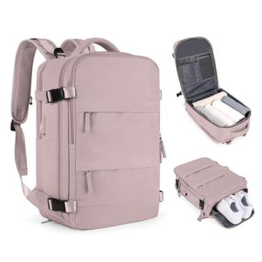 Imagem de Mochila de viagem coofay para mulheres e homens impermeável 30L