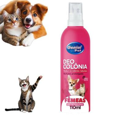Imagem de Perfume Colonia Pet Shop Cachorro Gato Femea 110ml Oferta Nf - Dog Way