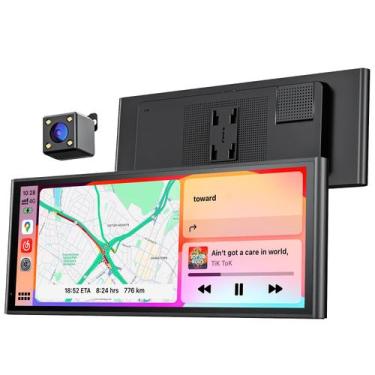 Imagem de Tela sem fio CarPlay e Android Auto Screen Krunia de 9,26 polegadas